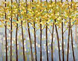 2012 Libby Smart Glistening Tree Tops painting